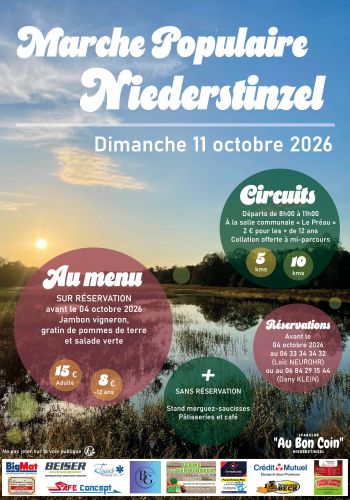Illustration actualit&eacute; &laquo; Marche populaire - Dimanche 11 octobre 2026 &raquo;